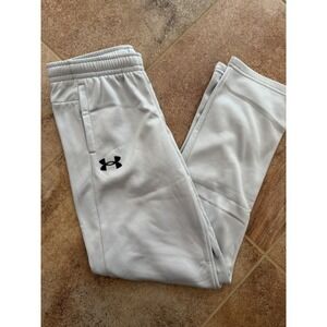 Boys' Adidas Light Blue Loose Armour Fleece Pants Size Youth Large NWT